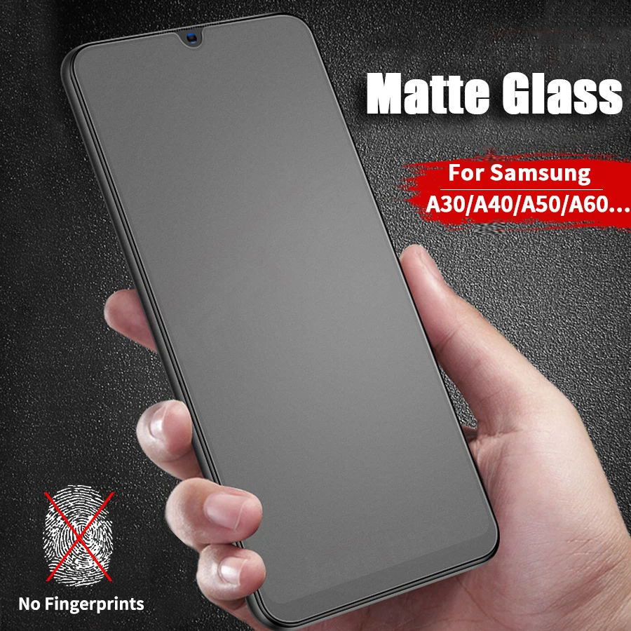 Матовое закаленное стекло для Samsung Galaxy A51 A50 A60 A20 A30 A40 A70 M20 A30s A50s A70s полное покрытие