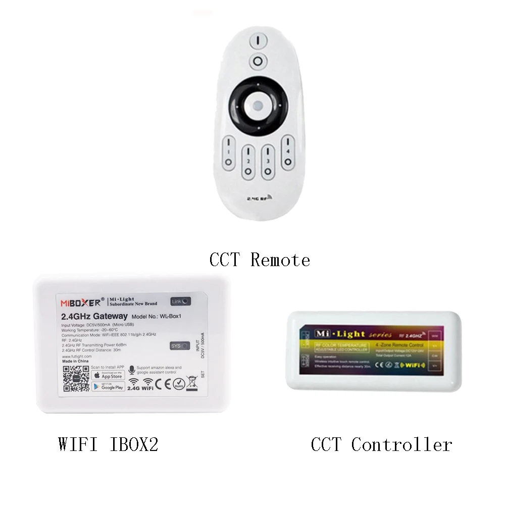 Светодиодный контроллер Mi light CCT пульт дистанционного управления 2 4G Wifi Ibox2