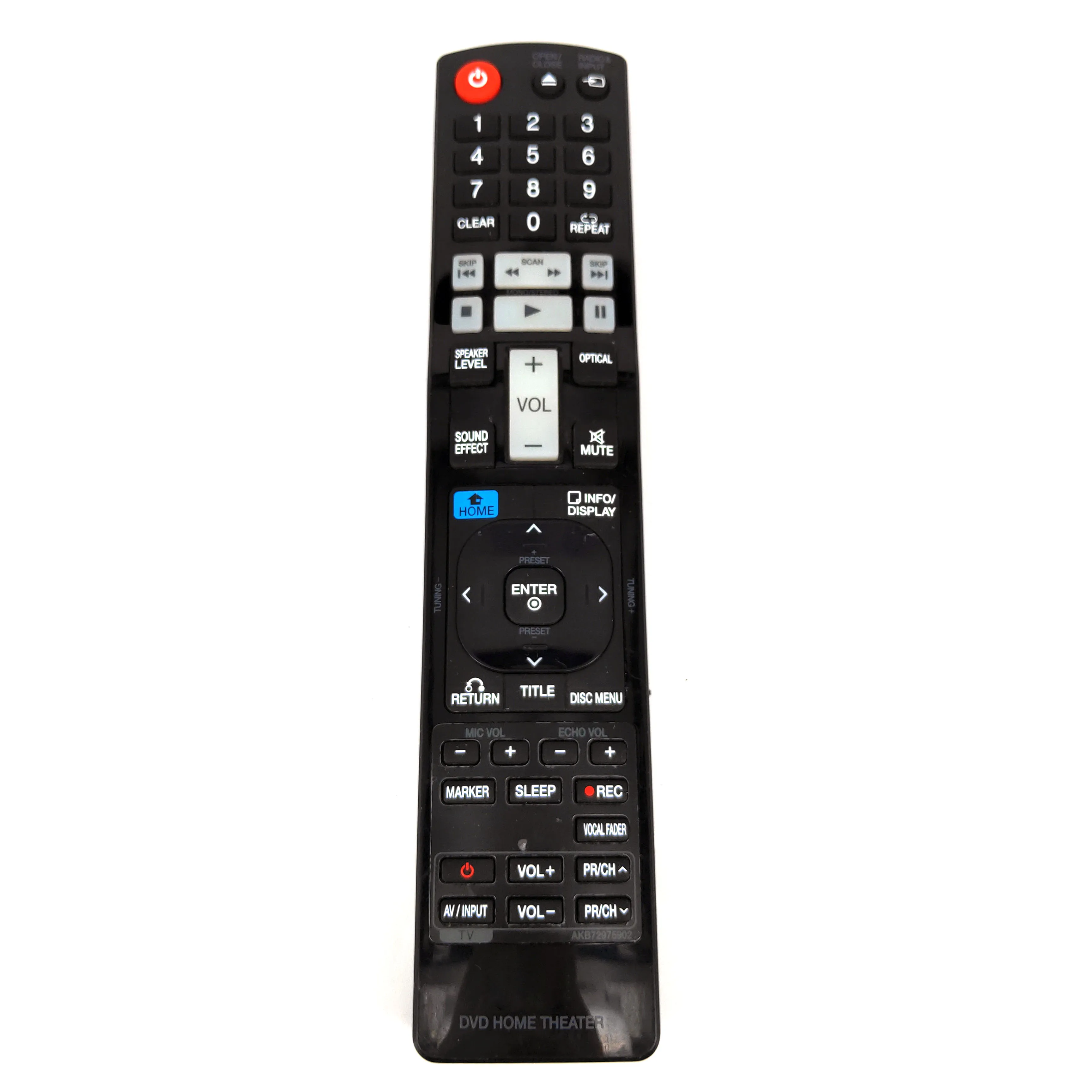 Используется оригинал AKB72975902 для LG DVD домашний кинотеатр пульт дистанционного
