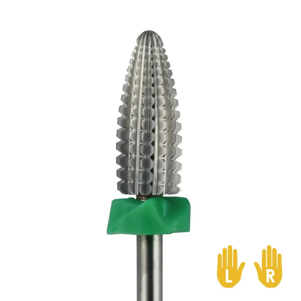 Typhoon сверло, 2 способа, размер грубого C, быстро удаляет акриловые или гелевые гвозди, сверло для ногтей для электрического маникюрного станка