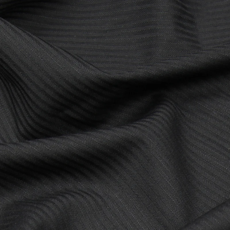 Шерсть камвольная ткань в полоску Дизайн шерсть ткань для костюма и брюк, WF188