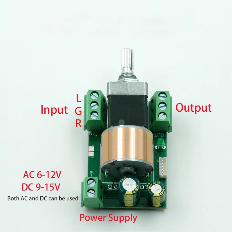 Volume Ajustar Board, Potenciômetro Do Motor Pré-amplificador,