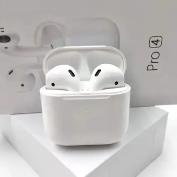 

Original Pro 4 tws Bluetooth 5.0 New Transparency Model mini True Wireless Earphone ANC Wireless mini Earbuds GPS Rename Newest
