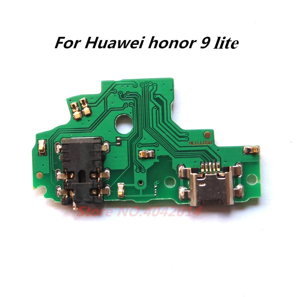 10pcs Lot USB Charging port Dock Flex cable For Huawei honor 9 lite LLD AL00 charger plug Microphone Headphone jack Replacement