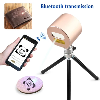 Preise Tragbare 1,6 W Laser Gravur Schneiden Maschine DIY Logo Bild Drucker Stecher Mini Laser Gravur Mit Bluetooth