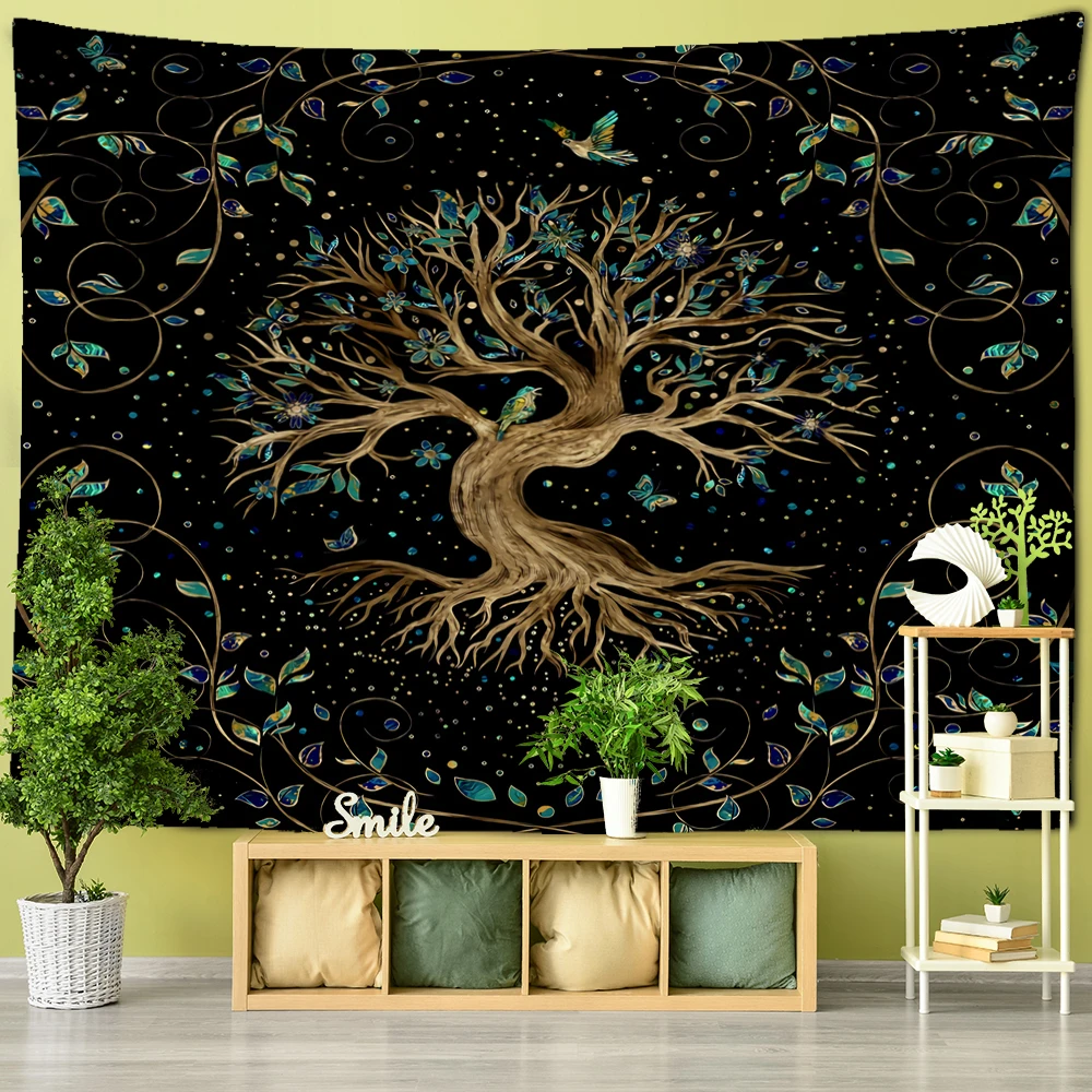 Tapestry Decorations Tree of Life Tapestry Wall Hanging