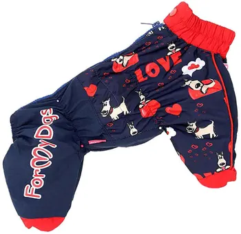

FOR MY DOGS FOR MY DOGS raincoat for dogs Love Black Boys 243SS-2017 M