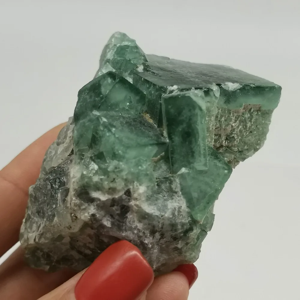 XT325(175 г) натуральный зеленый флюоритовый кварц кристалл камень минеральный образец лечение камень Исцеление подарок