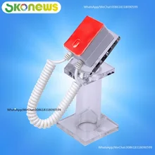 10 шт акриловый Противоугонный фиксатор для смартфона дисплей стенд держатель для сотового телефона безопасности