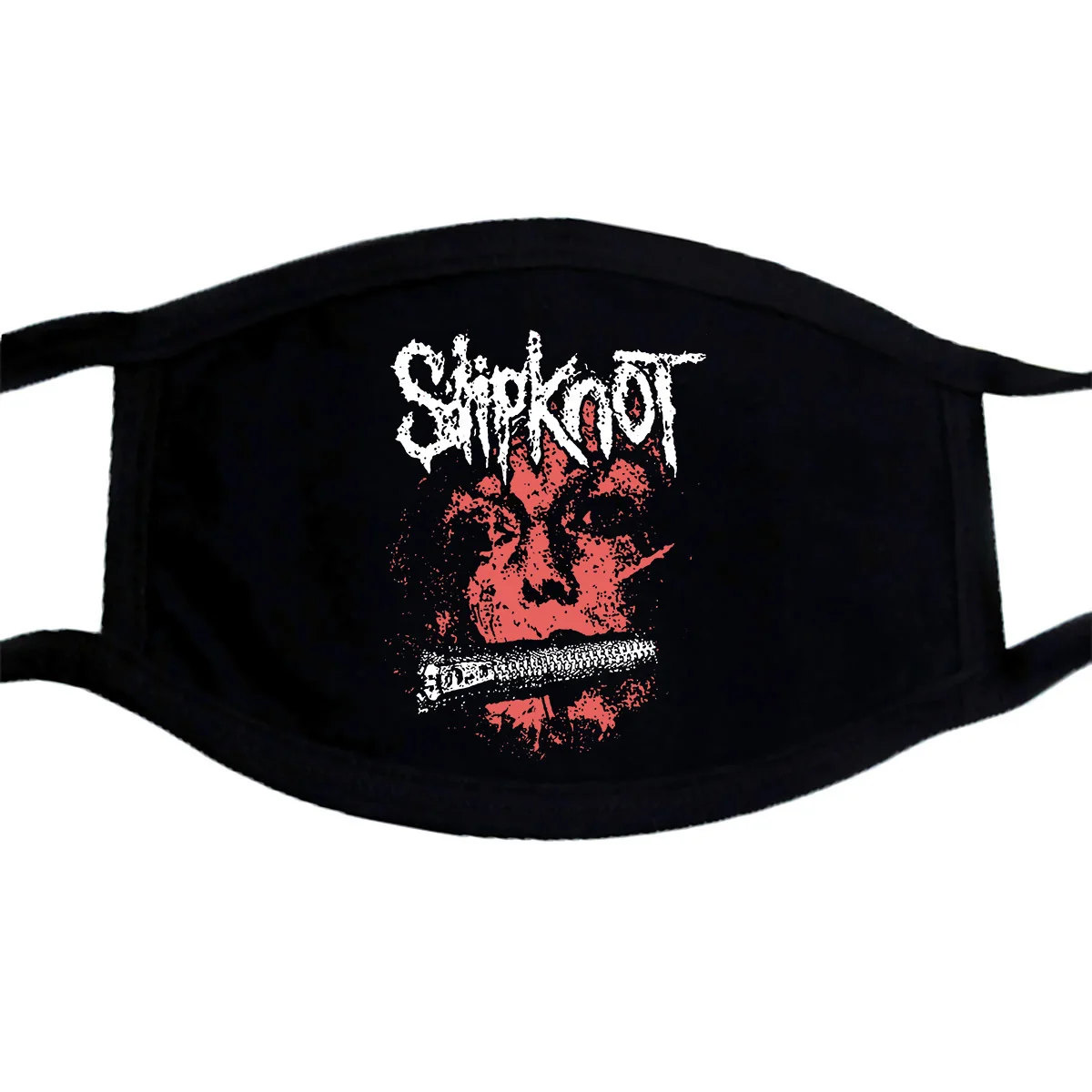 Винтажная мужская маска Slipknot взрослая большая потертая черная PM2.5 | Аксессуары