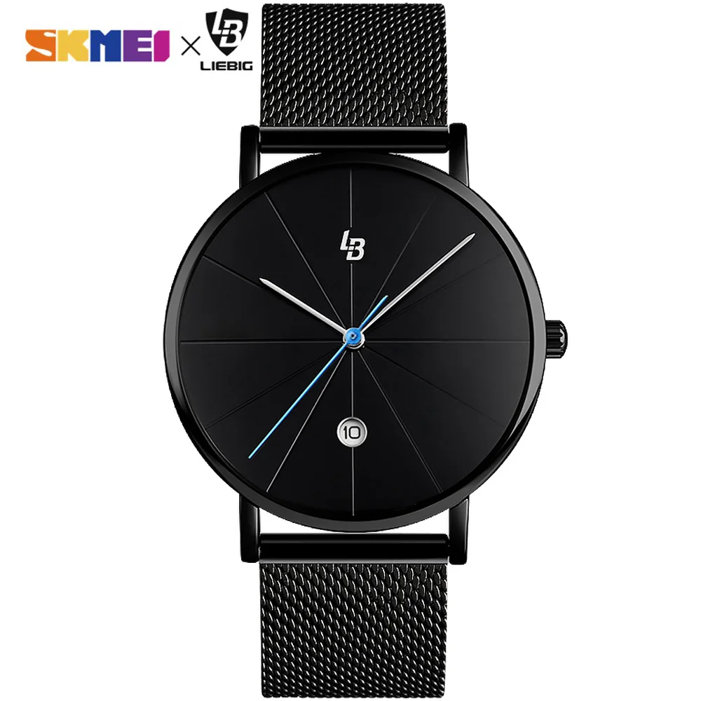 

Simple Relogio Masculino L2006 30M Waterproof Big Dial Men Quartz Wristwatches Clock Calendar Male Clock Relojes Para Hombre