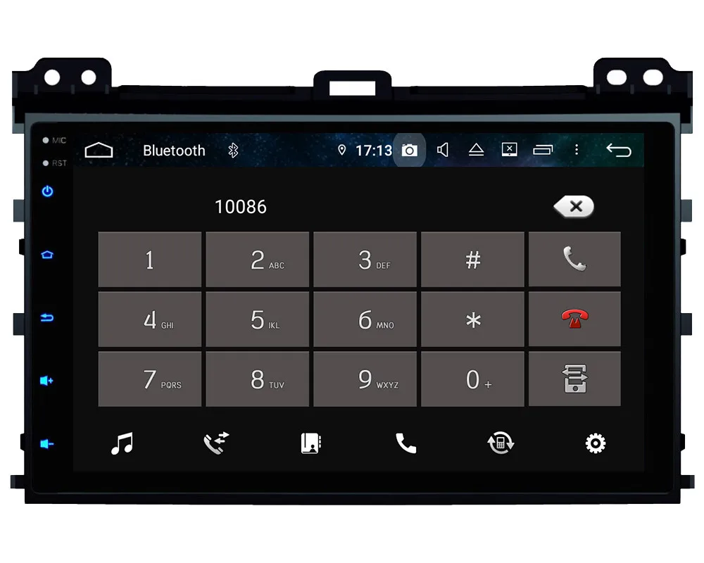 Excellent Klyde 9" IPS 4G WIFI Android 9 Octa Core 4GB RAM 64GB ROM DSP Car DVD Multimedia Player Radio For Toyota Prado LC120 2004-2010 3