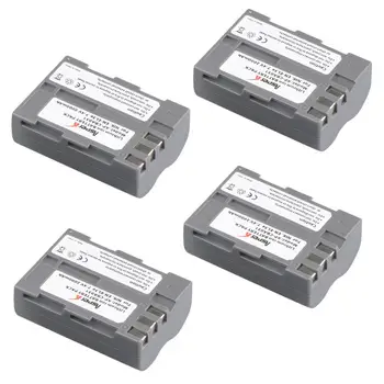 

4Pcs 2000mAh EN-EL3e EN EL3e ENEL3e Batteries for Nikon D30 D50 D70 D70S D90 D80 D100 D200 D300 D300S D700 Digital Camera
