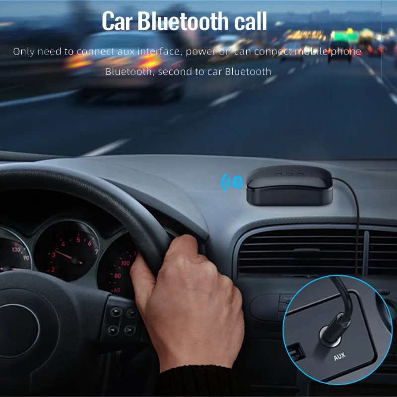NFC Bluetooth 5 0 Receiver Transmitter 3 5MM AUX RCA Stereo Wireless Adapter For Car Headphone TV PC Support U Disk TF Card