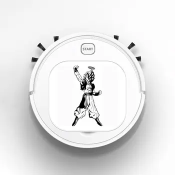 

Smart Robot Vacuum Cleaner Rechargeable USB Auto Sweeping Mop Clean Robot Sweeping Cleaner Dragon Ball Z Super Saiyan Gogeta