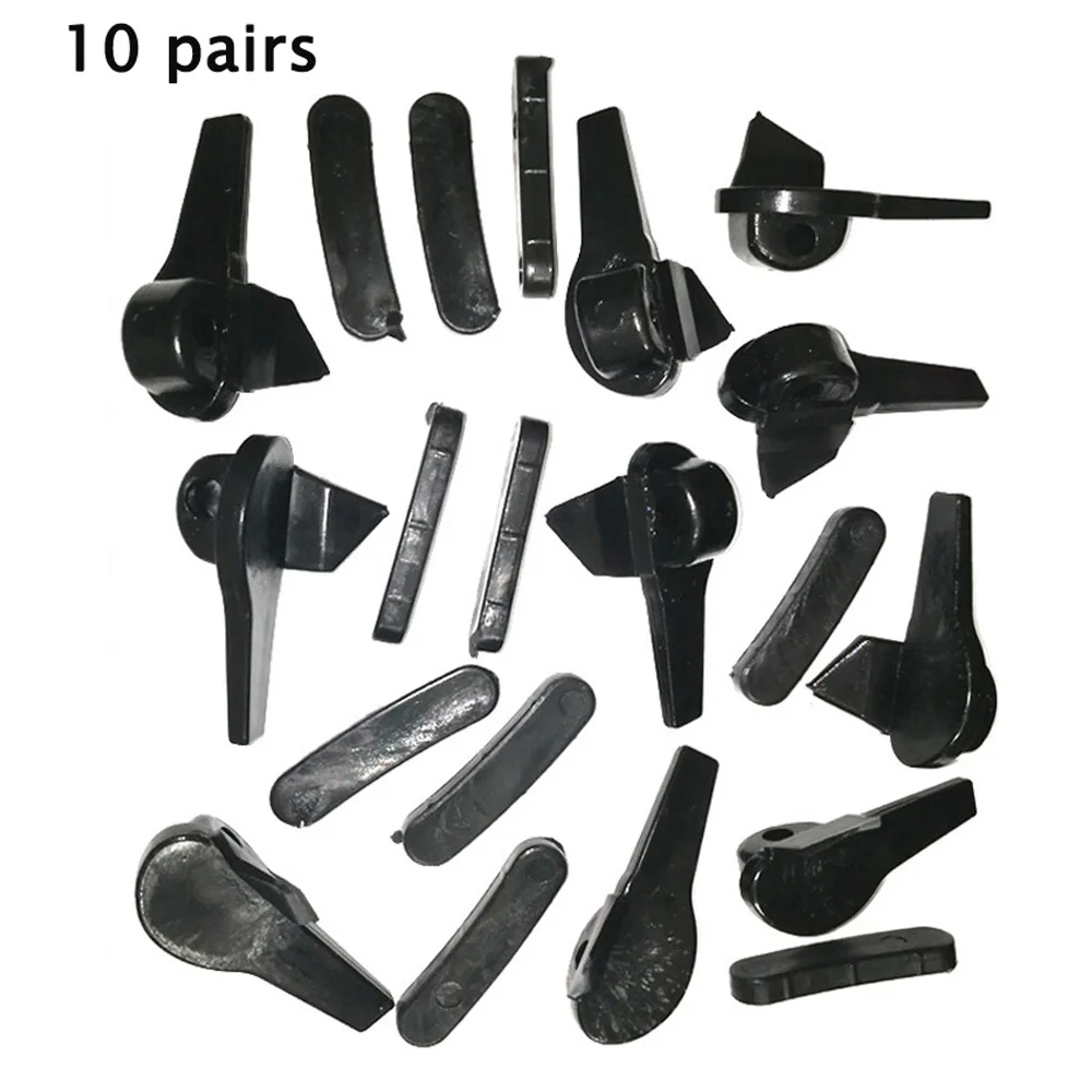 

10 Pairs Tyre Disassembly Head Tire Changer Demount Bird Bead Black Supplies
