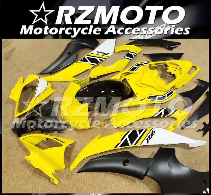 ABS мотоцикл обтекатель комплект для YAMAHA YZF R6 2008- год кузов литьевая форма Магазин № 1780