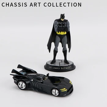 

CHASSIS ART COLLECTION DC COMICS 1:43 RD 2000 BATMOBILE &HAND PAINTED STATUETTE