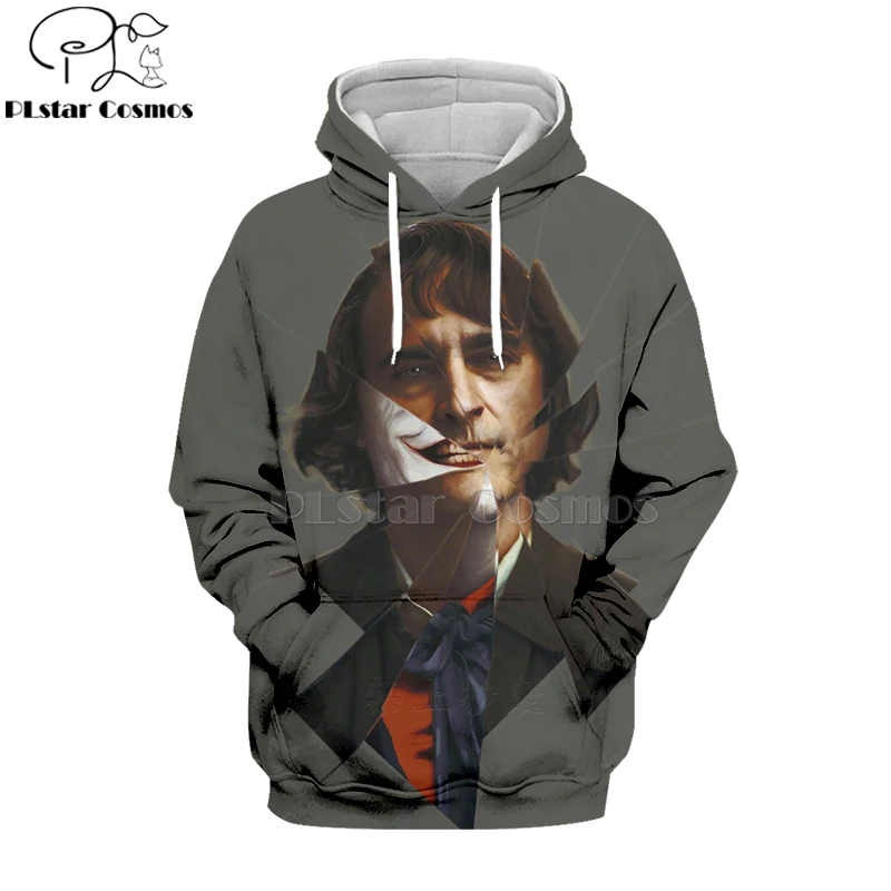 

PLstar Cosmos 2019 new movies haha joker Origin Joaquin Phoenix 3d hoodies/sweatshirt/shirt Funny Autumn winter Streetwear-17