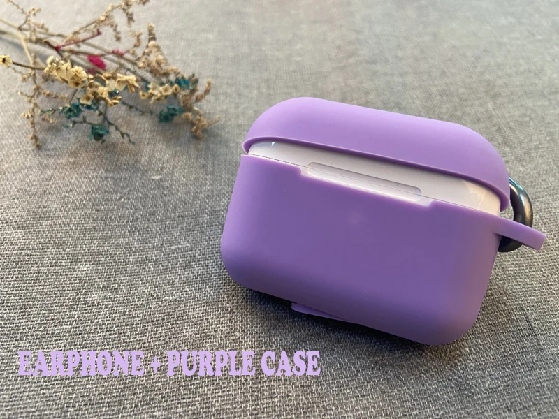 Purple And Earphone AP Pro i100000 TWS беспроводные Bluetooth наушники оригинальные 1:1 реплики Air Pro3 игровая гарнитура PK i500 i9000 i12 TWS наушники - Цвет: Purple And Earphone