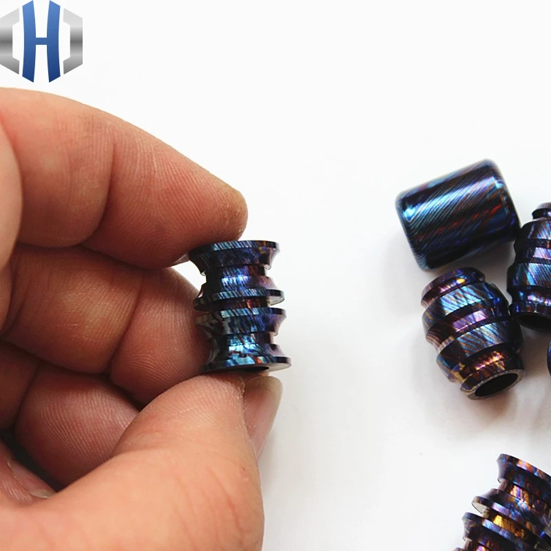 Günstig Titan Mascus EDC Regenschirm Seil Anhänger Titan Saber DIY Schmuck Armband Zipper Anhänger