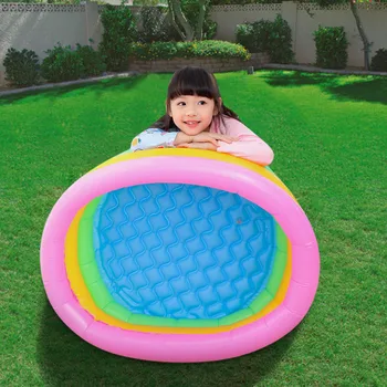 

Inflatable Round Garden Party Swimming Pool Children Swim Ocean Ball Pool 86cm Summer Outdoor playing water надувные игрушки