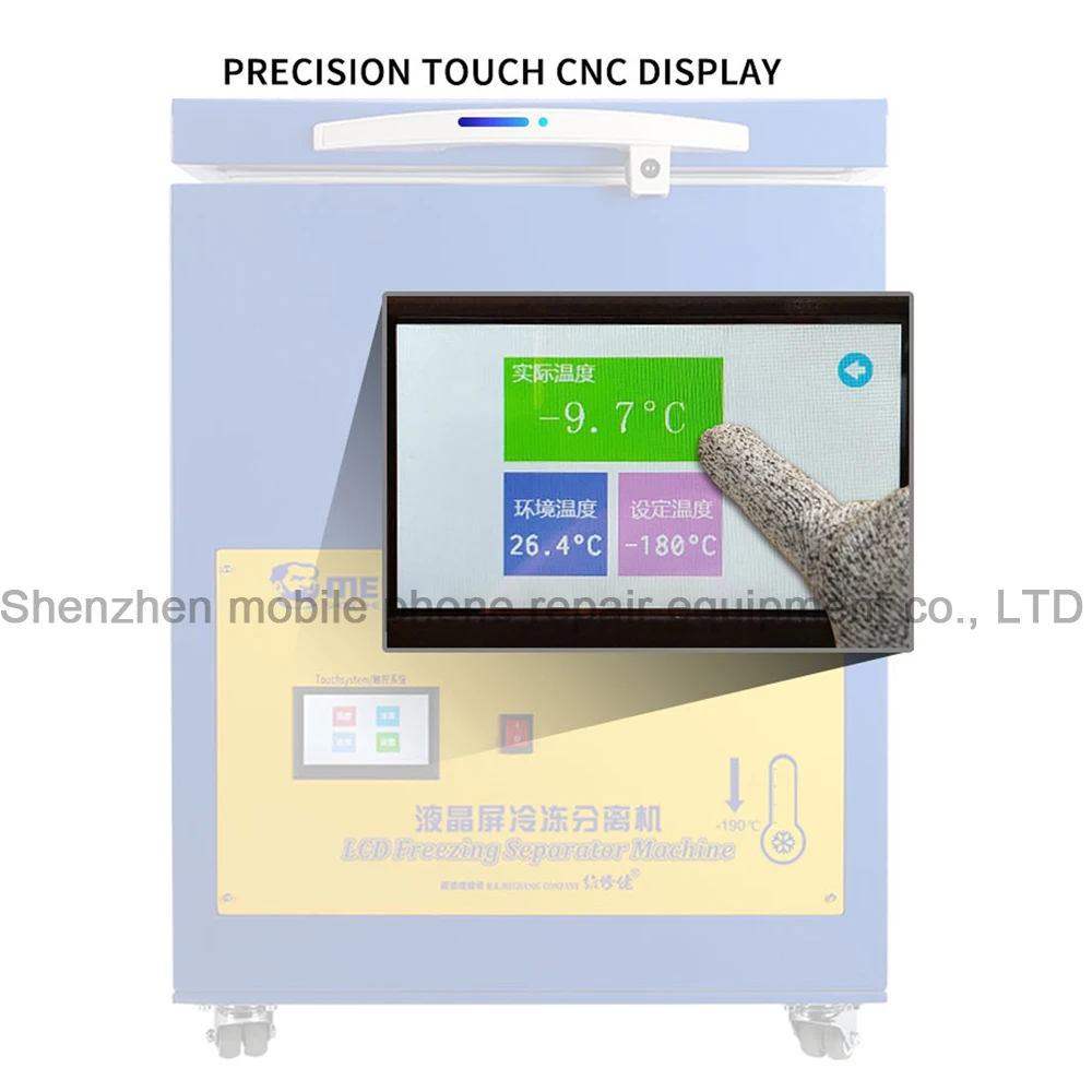 MECHANIC-190°C LCD Touch Screen Freezing Separator Machine Curved Panel Freeze Separator For Full A