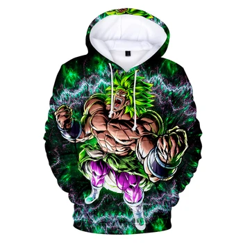 

Dragon Ball Super Broly 3D Printed 2019 New arrival Fashion Hoodies Sweatshirt Cartoon Streetwear Popular Men/Women Cool Hoodies