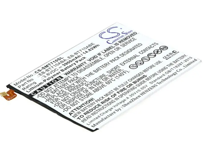 Cameron sino 3900 мА/ч, батарея для Samsung Galaxy Tab S2 8,0 LTE-A Wi-Fi уголок 8,0 плюс 8,0 SM-T710 SM-T713 SM-T715 SM-T715C