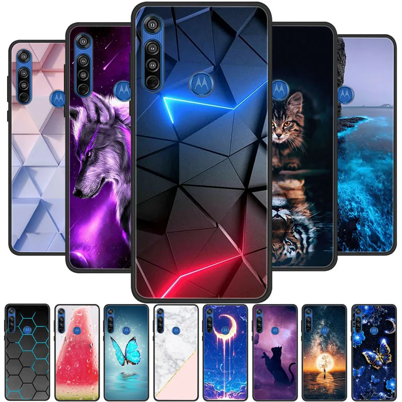 

For Moto One Macro Case Soft Silicon TPU Back Cover for Motorola One MACRO Phone Cases bumper Funda For Moto OneMacro 6.2''