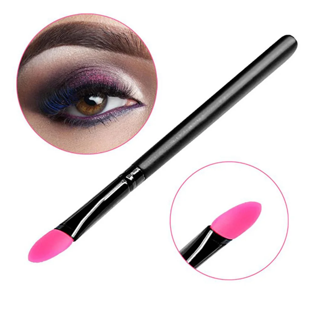 1pc Makeup Brush Wooden Handle Silicone Facial Mask Brush Cream Mixing Silicone Brush Makeup Brush Face Skin Care Makeup Tools