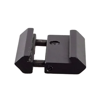 

11 to 20mm track Dovetail to Weaver Picatinny Aluminum Adapter 22 cal Rifle Gun Snap In Rail Adapter