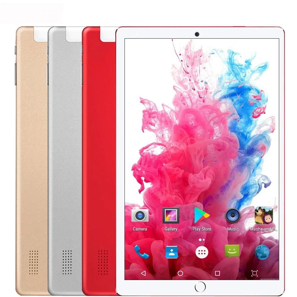  10.1 Inch Tablet Android 7.0 3G/4G Phone Call Octa Core 6GB ROM 128GB RAM Call Phone SIM Card Slots