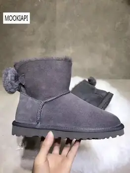 

Australia's top quality snow boots in 2019, real sheepskin, natural wool, women's shoes, free delivery, three colors