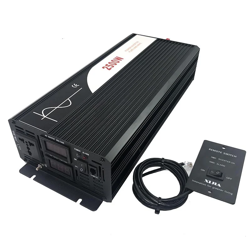 XYZ INVT 2500watt Pure Sine Wave Power Inverter dc 24v to ac 120v with