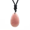 Natural Healing Crystal Quartz Stone Necklace Amethysts Lapis Lazuli Agates Tear Drop Tiger Stone Pendant Necklace Jewelry 4