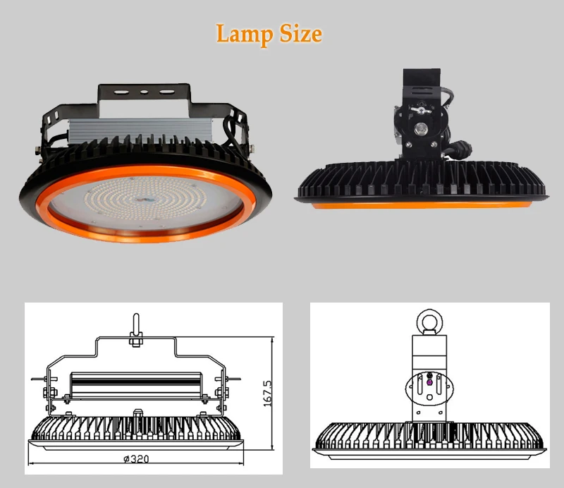 lamp size