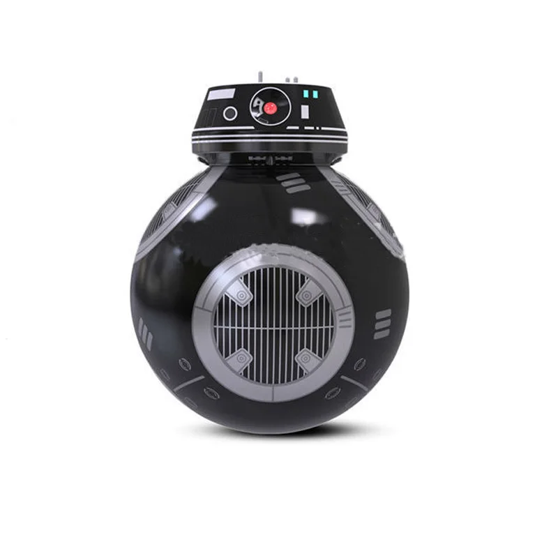 1 шт., обновленная радиоуправляемая робот Bb8 со звуком и танцами, экшн-фигурка, игрушки, 2,4 г, пульт дистанционного управления, Bb-8, Интеллектуальный робот Bb 8, Шариковая игрушка - Цвет: Black no box