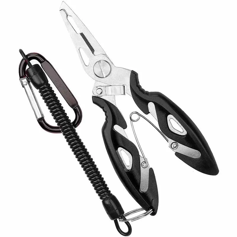 Fishing Pliers Scissors Hook Tackle Tool Line Cutter Tool Pliers