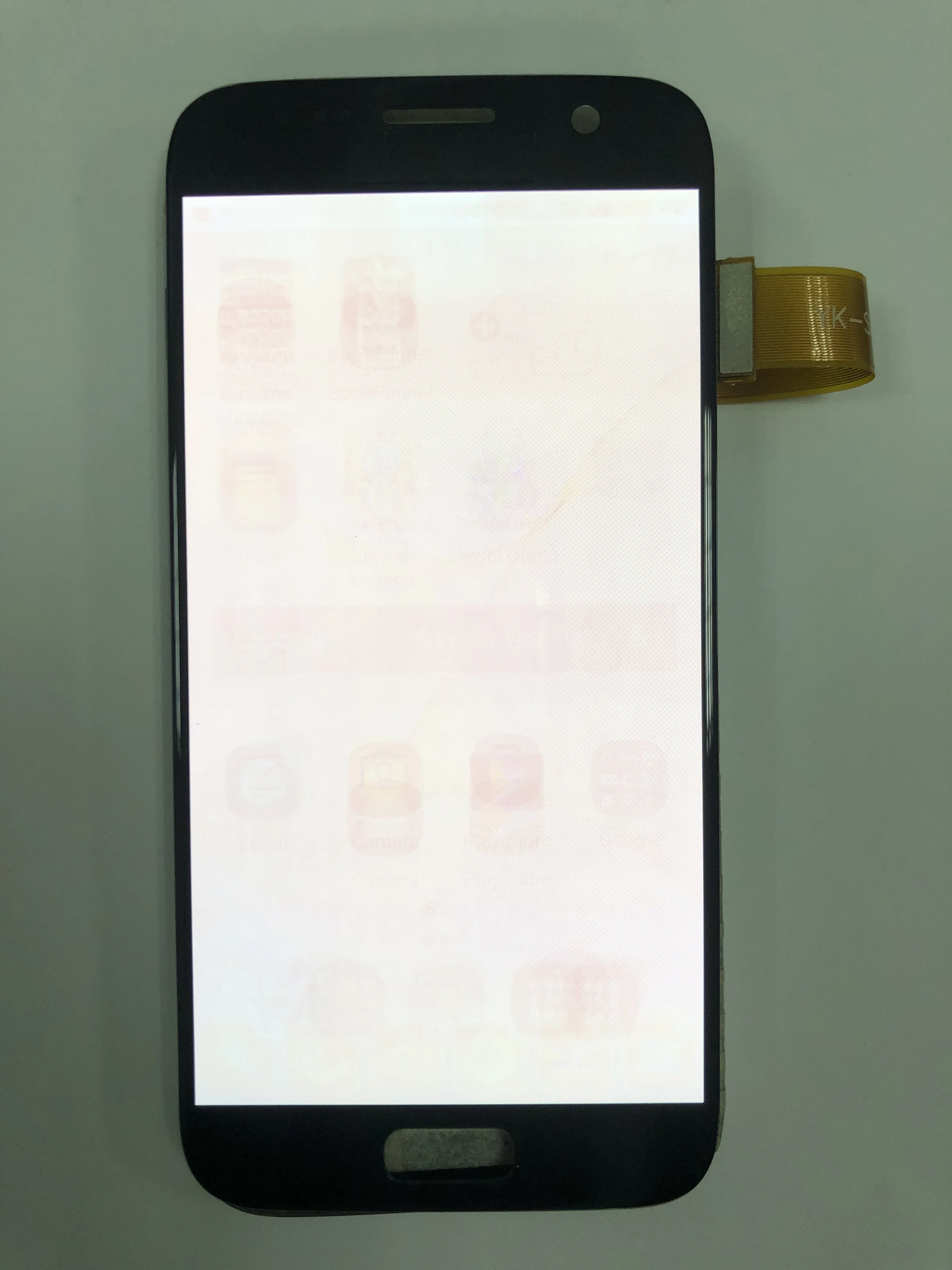 Для SAMSUNG Galaxy S7 дисплей с рамкой G930 G930F сенсорный экран дигитайзер Замена с сервисным пакетом