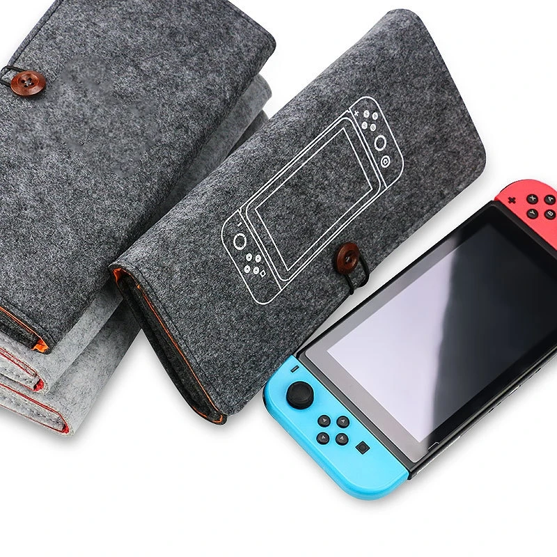 

1PCs Portable Protective Package Storage Bags Shockproof Anti-dust Game Host Package Pouches Felt Hand Bags NX Case Accessories