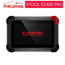 XTOOL EZ400 PRO планшет диагностический инструмент поддержка ключевой программы, регулировка одометра и сброс подушки безопасности бумажная коробка