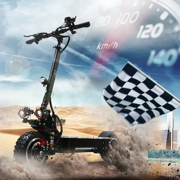 Billig 60v 3200W Elektrische Roller Erwachsene 11inch Off Road 80 KM/H Fahrrad Elektrisches Skateboard 3200w Motor Rad 60v Escooter