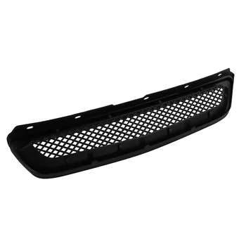 

For Honda Civic EK CX DX EX HX LX 1996 1997 1998 Front Hood Grill Grille T-R ABS Black