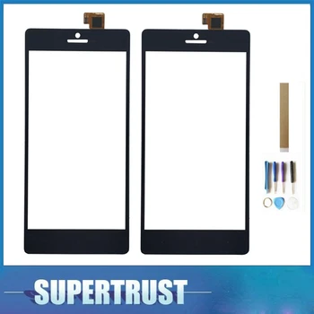 

For DEXP Ixion M450 Touch Screen Panel Sensor Lens Glass Digitizer Replacement Black Color with sticker Tools