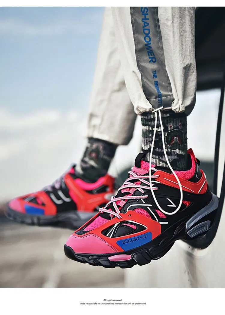 Мужские повседневные розовые кроссовки kanye west в стиле хип-хоп; мужские осенние кроссовки для студентов; Zapatos De Hombre Tenis Masculino Adulto