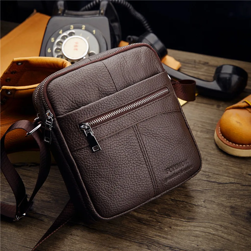 3W# Ретро многофункциональные мужские сумки-тоут, мужские винтажные кожаные сумки-мессенджеры, мужские сумки через плечо, деловые сумки для мужчин