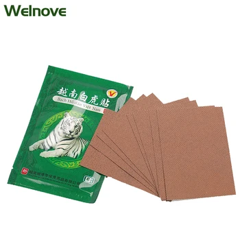 

40pcs Vietnam White Tiger Balm Pain Patch Muscle Joint Arthritis Plaster Relaxation Rheumatism Chinese Herbs Medical Plaster