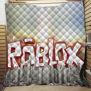 

3D Printed Quilt Blanket Twin Full/Queen King Size Dropshipping 1PCS Summer Bedding set Game Roblox boy gife