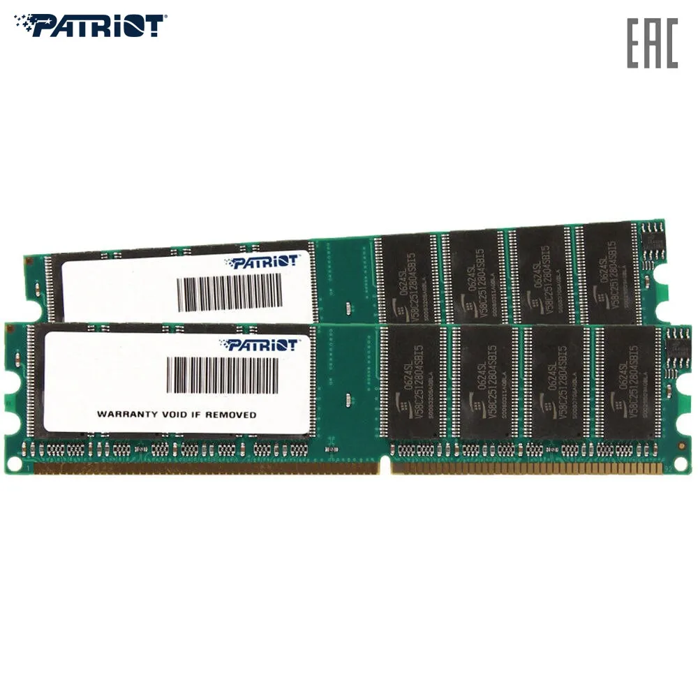 Модуль памяти PATRIOT 4GB PC6400 DDR2 KIT2 PSD24G800K | Компьютеры и офис